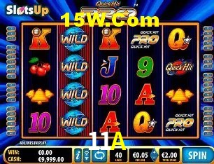 Slots com jackpots e giros grátis na 11A